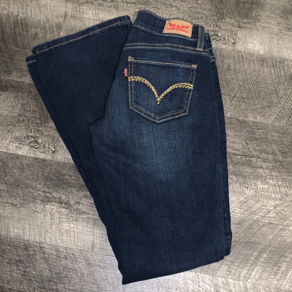 levi super low bootcut jeans